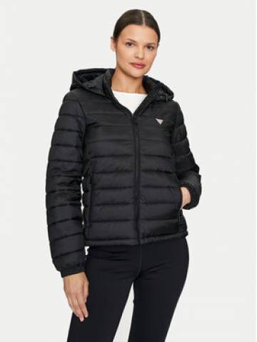 Guess Jeans Пуховик W4YL00 WG922 Чорний Regular Fit Guess Jeans Пуховик W4YL00 WG922 Чорний Regular Fit