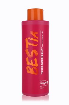 Питательный шампунь для волос BESTia Extra Nourishing с кокосовым маслом, 1 л