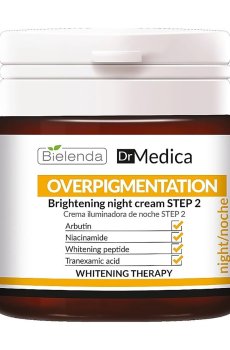 Осветляющий ночной крем для лица Bielenda Dr Medica Overpigmentation Brightening Night Cream Step 2, 50 мл