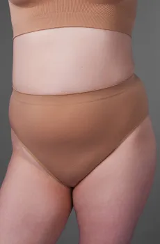 Женские бежевые трусики Бежевый L brabrabra SLZ24902101