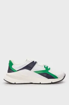 Белые кожаные кроссовки UA Forge 96 LEATHER reissue Белый 8.5-10 Under Armour 3027719-106