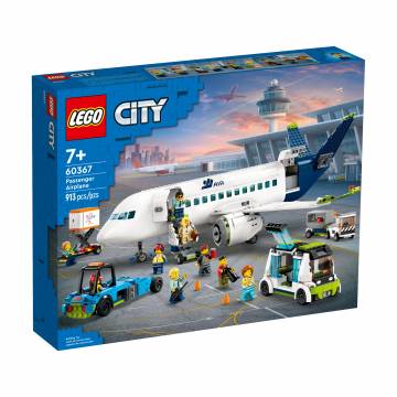 Конструктор LEGO City Пассажирский самолет, 913 детали, от 7 лет (60367) Конструктор LEGO City Пассажирский самолет, 913 детали, от 7 лет (60367)
