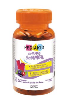 Улучшение сна для детей Pediakid Gommes Sommeil, 60 жевательных конфет