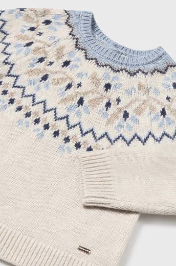 Детский свитер с примесью шерсти Mayoral 2323