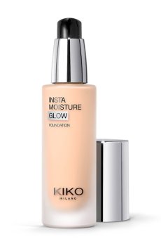 Уценка! Тональная основа для лица Kiko Milano Instamoisture Glow Foundation 4.5 Gold с сияющим финишем, 30 мл