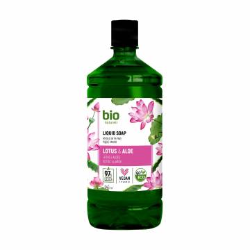 Жидкое мыло Bio Naturell Лотос и алоэ, без дозатора, 946 мл Жидкое мыло Bio Naturell Лотос и алоэ, без дозатора, 946 мл