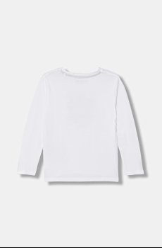Хлопковый детский лонгслив Guess