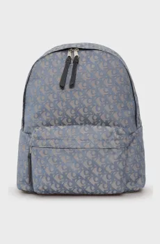 Мужской серый рюкзак с узором UNSTRUCTURED Серый ONESIZE Calvin Klein LV04G3116G