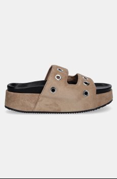 Замшевые шлепанцы Inuikii Suede Studs