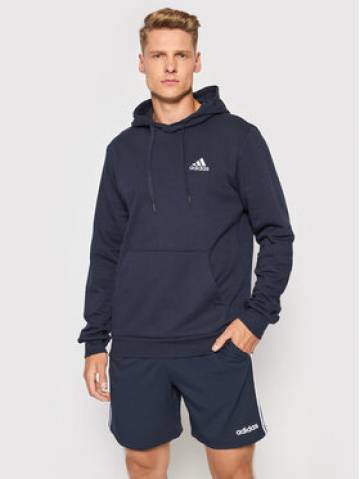 adidas Світшот FeelCozy Hoodie H12216 Cиній Regular Fit adidas Світшот FeelCozy Hoodie H12216 Cиній Regular Fit