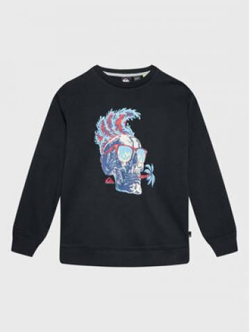 Quiksilver Світшот Smoke EQBFT03791 Чорний Regular Fit Quiksilver Світшот Smoke EQBFT03791 Чорний Regular Fit
