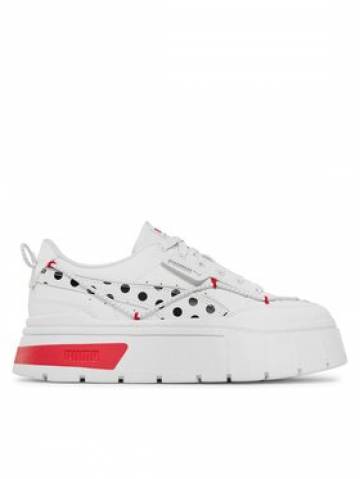 Puma Снікерcи Mayze Stack Miraculous Jr 393906 02 Білий Puma Снікерcи Mayze Stack Miraculous Jr 393906 02 Білий