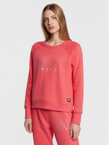 DKNY Sport Світшот DP2T9071 Рожевий Regular Fit DKNY Sport Світшот DP2T9071 Рожевий Regular Fit