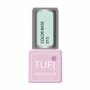 База для гель-лака Tufi profi Premium Color Base 015 Полупрозрачный ментол, 8 мл База для гель-лака Tufi profi Premium Color Base 015 Полупрозрачный ментол, 8 мл