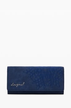 Desigual Women Floral Textured Envelope Wallet
