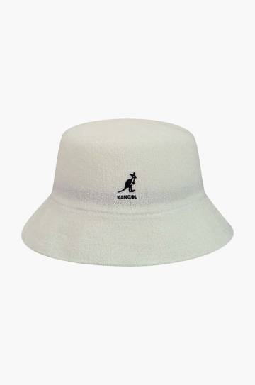 Шляпа Kangol Bermuda Bucket цвет белый K3050ST.WHITE-WHITE Шляпа Kangol Bermuda Bucket цвет белый K3050ST.WHITE-WHITE