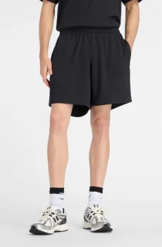 Мужские черные шорты Textured Check Черный M New Balance MB61V17CBK