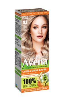 Стойкая крем-краска для волос Acme Color Avena Naturals Permanent Cream Color 9.7 Пепельный светло-русый, 115 мл