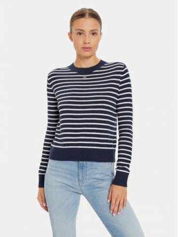 Tommy Jeans Светр Essential DW0DW17254 Cиній Regular Fit Tommy Jeans Светр Essential DW0DW17254 Cиній Regular Fit