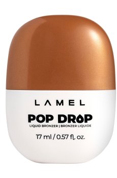 Жидкий бронзер для лица LAMEL Make Up Pop Drop Liquid Bronzer 01, 17 мл