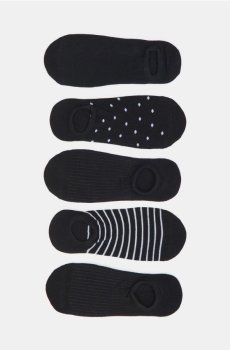 Шкарпетки, 5 пар - чорний