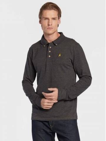 Brave Soul Поло MLT-412WASHINGTN Сірий Slim Fit Brave Soul Поло MLT-412WASHINGTN Сірий Slim Fit