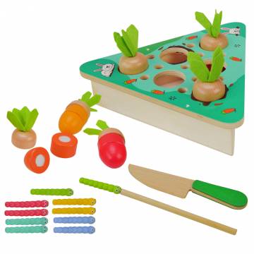 Деревяний сортер Shantou Jinxing Pull radish (WD13028) Деревяний сортер Shantou Jinxing Pull radish (WD13028)