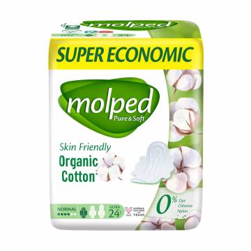 Гигиенические прокладки Molped Pure & Soft Normal, 24 шт