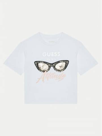 Guess Футболка J5RI40 K6YW4 Білий Regular Fit Guess Футболка J5RI40 K6YW4 Білий Regular Fit