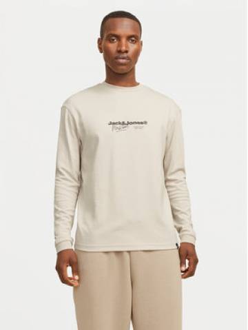 Jack&Jones Longsleeve Charlie 12265426 Бежевий Regular Fit Jack&Jones Longsleeve Charlie 12265426 Бежевий Regular Fit