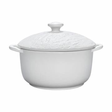 Кастрюля для запекания Wilmax Whitestone с крышкой, 18*11 см, 600 мл (WL-661540/A) Кастрюля для запекания Wilmax Whitestone с крышкой, 18*11 см, 600 мл (WL-661540/A)
