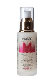 Восстанавливающая сыворотка интенсивного действия для лица Meddis Well Age Menopause Intensive Restorative Serum, 50 мл