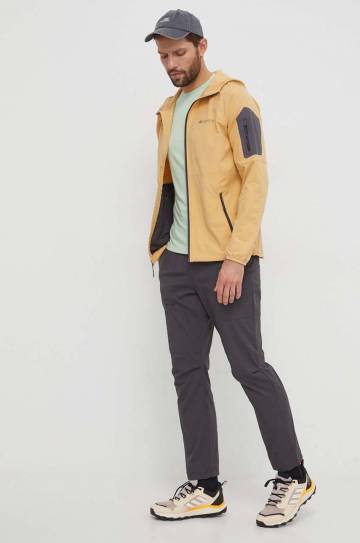 Куртка outdoor Columbia Tall Heights цвет чёрный переходная Куртка outdoor Columbia Tall Heights цвет чёрный переходная