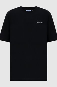 Черная футболка Half Arrow