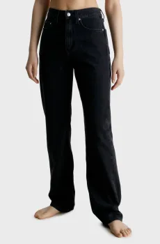 Женские черные джинсы AUTHENTIC SLIM STRAIGHT Черный 26-34 Calvin Klein Jeans J20J221759