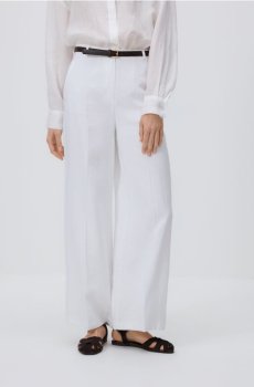 Reserved - Модальні штани - білий - 040KK-00X