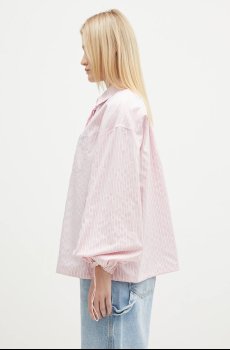 Хлопковая рубашка Fiorucci Elasticated Balloon Sleeve