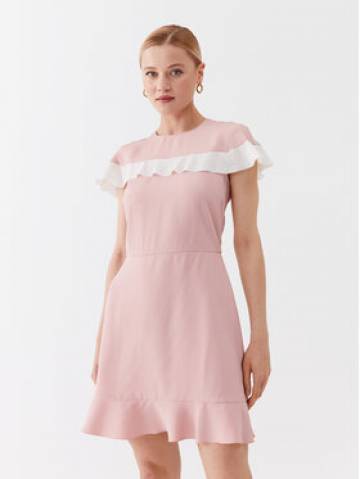 Red Valentino Повсякденна сукня 2R3VAGS50W7 Рожевий Regular Fit Red Valentino Повсякденна сукня 2R3VAGS50W7 Рожевий Regular Fit