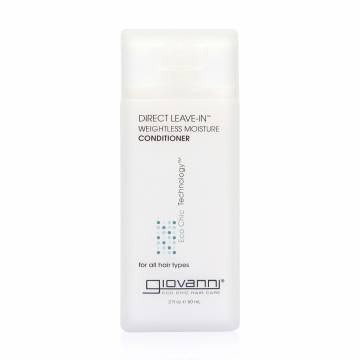 Увлажняющий несмываемый кондиционер Giovanni Eco Chic Technology Weightless Moisture Conditioner для всех типов волос, 60 мл Увлажняющий несмываемый кондиционер Giovanni Eco Chic Technology Weightless Moisture Conditioner для всех типов волос, 60 мл