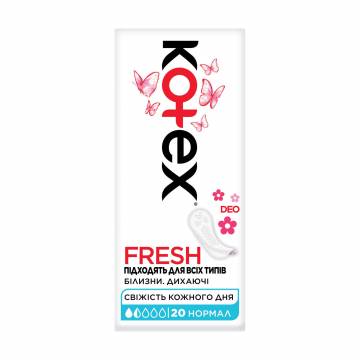 Ежедневные прокладки Kotex Normal, 20 шт Ежедневные прокладки Kotex Normal, 20 шт