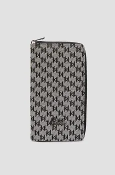 Мужской серый кошелек с узором Серый ONESIZE Karl Lagerfeld 534115.805413;990