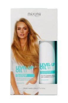 Уценка! Набор для осветления волос Maxima Professional Level Up Oil (масло, 200 мл + активатор, 200 мл)
