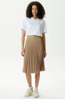 Женская бежевая юбка Бежевый 34 Lacoste JF0401CB8