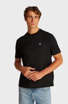 Мужская черная футболка SERIF Черный XXL Calvin Klein Jeans J30J327473
