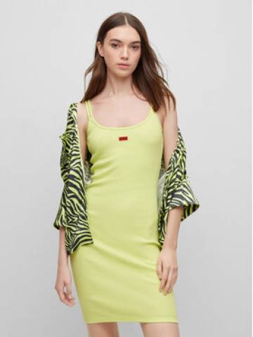 Hugo Повсякденна сукня Nirabel 50486561 Жовтий Slim Fit Hugo Повсякденна сукня Nirabel 50486561 Жовтий Slim Fit
