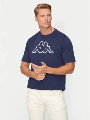 Kappa Футболка Logo Korpo Cromen 303HZ70 Cиній Regular Fit Kappa Футболка Logo Korpo Cromen 303HZ70 Cиній Regular Fit
