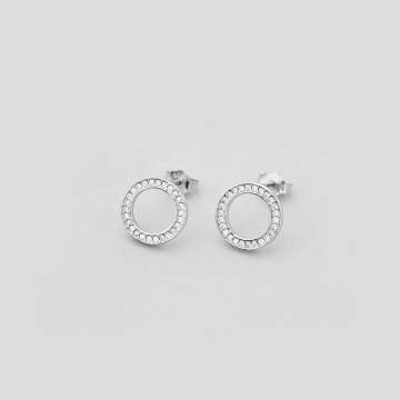 Серебряные серьги Minimal 2-0018б Серебряные серьги Minimal 2-0018б