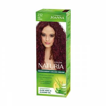 Краска для волос Joanna Naturia Permanent Color Cream 232 Ripe Cherry, 100 мл Краска для волос Joanna Naturia Permanent Color Cream 232 Ripe Cherry, 100 мл
