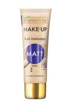 Матирующий тональный крем для лица Bielenda Make-Up Academie MATT 00 светлый, 30 г