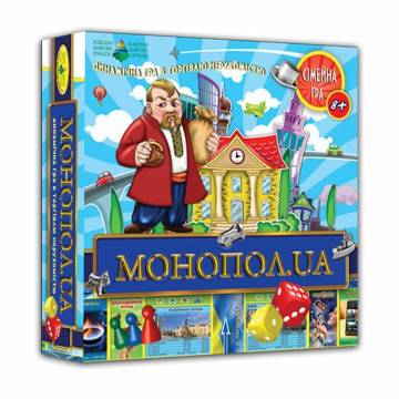 Настольная игра Київська Фабрика Іграшок Монопол.UA, от 8 лет (1824) Настольная игра Київська Фабрика Іграшок Монопол.UA, от 8 лет (1824)